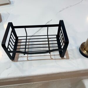 Black wire soap/sponge holder